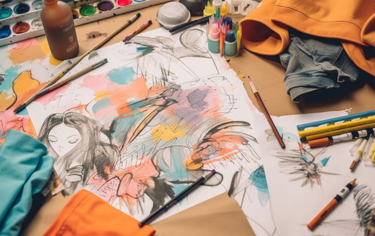 art therapy exercise done by a user